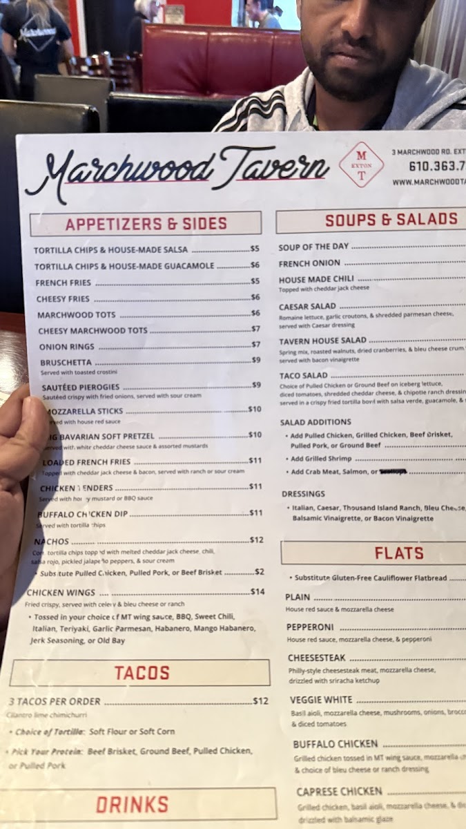 Menu Marchwood Tavern-1