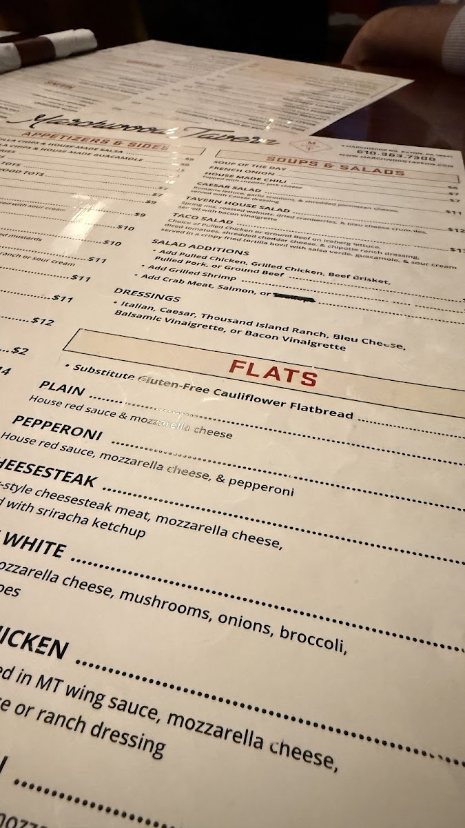 Menu Marchwood Tavern-2